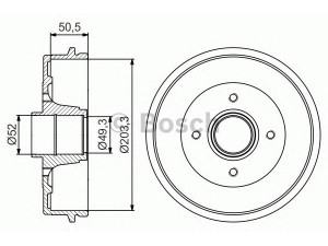 BOSCH 0 986 477 214 stabdžių būgnas 
 Stabdžių sistema -> Būgninis stabdys -> Stabdžių būgnas
43 20 064 68R, 82 00 672 836