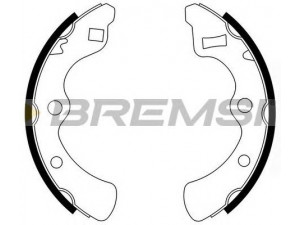 BREMSI GF0704 stabdžių trinkelių komplektas 
 Techninės priežiūros dalys -> Papildomas remontas
GBS1052, 431535A0013, 431535A0023