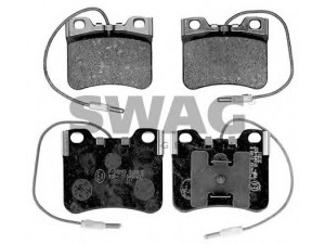 SWAG 64 91 6368 stabdžių trinkelių rinkinys, diskinis stabdys 
 Techninės priežiūros dalys -> Papildomas remontas
95 658 617