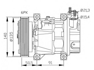 NRF 32289G kompresorius, oro kondicionierius 
 Oro kondicionavimas -> Kompresorius/dalys
92600-0L703, 92600-31U10, 92600-31U11