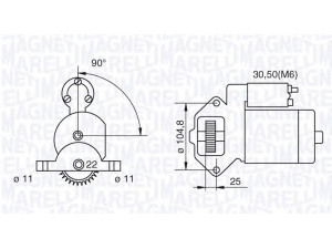 MAGNETI MARELLI 063280032010 starteris 
 Elektros įranga -> Starterio sistema -> Starteris
1076141, 1151642, 1205240, 1388569