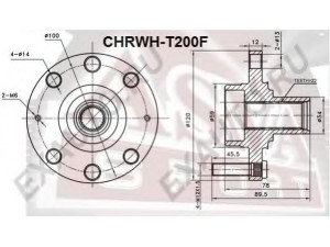 ASVA CHRWH-T200F rato stebulė 
 Ašies montavimas/vairavimo mechanizmas/ratai -> Rato stebulė/montavimas -> Rato stebulė
96535041, 96535041