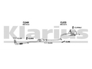 KLARIUS 210064U išmetimo sistema 
 Išmetimo sistema -> Išmetimo sistema, visa