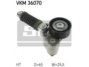 SKF VKM 36070 įtempiklio skriemulys, V formos rumbuotas diržas 
 Diržinė pavara -> V formos rumbuotas diržas/komplektas -> Įtempiklio skriemulys
82 00 226 495, 82 00 429 703