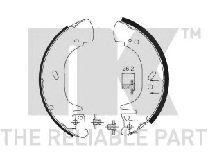 NK 2736664 stabdžių trinkelių komplektas 
 Techninės priežiūros dalys -> Papildomas remontas
4501146, 7701205290, 9161446