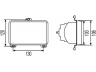 HELLA 1AB 008 888-041 priekinis žibintas
AXE22879