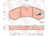 TRW GDB1288 stabdžių trinkelių rinkinys, diskinis stabdys 
 Techninės priežiūros dalys -> Papildomas remontas
05103556AA, 05103790AA, 0024204120