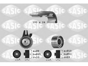 SASIC 1756005 paskirstymo diržo komplektas 
 Techninės priežiūros dalys -> Papildomas remontas