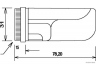 HERTH+BUSS ELPARTS 82710176 šoninis atšvaitas