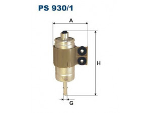 FILTRON PS930/1 kuro filtras 
 Techninės priežiūros dalys -> Papildomas remontas
16900S84G01