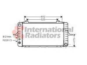 VAN WEZEL 18002157 radiatorius, variklio aušinimas 
 Aušinimo sistema -> Radiatorius/alyvos aušintuvas -> Radiatorius/dalys
V90BB8005AA