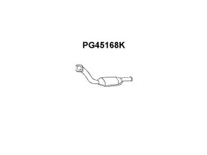 VENEPORTE PG45168K katalizatoriaus keitiklis 
 Išmetimo sistema -> Katalizatoriaus keitiklis
170456, 170458, 170472, 170662