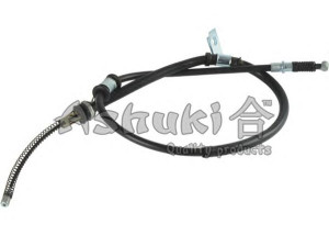 ASHUKI HRK12608 trosas, stovėjimo stabdys 
 Stabdžių sistema -> Valdymo svirtys/trosai
MB140462, MB520600, MB520608