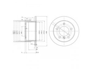 DELPHI BG3235 stabdžių diskas 
 Stabdžių sistema -> Diskinis stabdys -> Stabdžių diskas
901 423 0412, 901 423 0612, 901 423 0812
