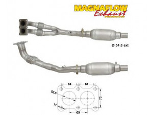 MAGNAFLOW 88833 katalizatoriaus keitiklis 
 Išmetimo sistema -> Katalizatoriaus keitiklis
1H0131702AX, 3A0253091M