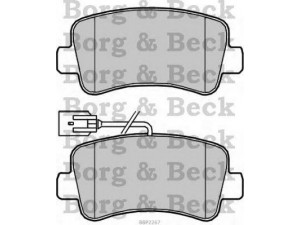 BORG & BECK BBP2267 stabdžių trinkelių rinkinys, diskinis stabdys 
 Techninės priežiūros dalys -> Papildomas remontas
4406000Q0H, 4406000Q0L, 4420066
