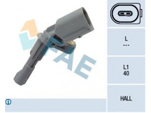 FAE 78125 jutiklis, rato greitis 
 Elektros įranga -> Jutikliai
1K0 927 807 A, WHT 003 859 A