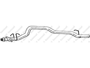 BOSAL 487-691 išleidimo kolektorius 
 Išmetimo sistema -> Išmetimo vamzdžiai
17405-87614, 17405-87623