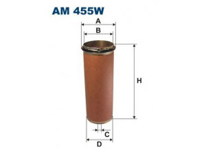 FILTRON AM455W antrinis oro filtras
81083040079, 81083040095