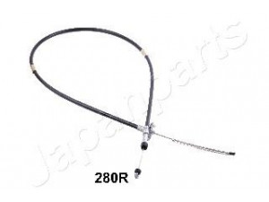 JAPANPARTS BC-280R trosas, stovėjimo stabdys 
 Stabdžių sistema -> Valdymo svirtys/trosai
4642029045