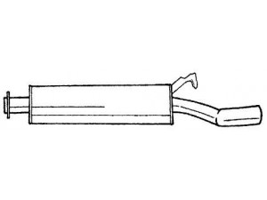 AKS DASIS SG51606 galinis duslintuvas