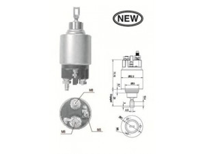 MAGNETI MARELLI 940113050554 solenoidinis jungiklis, starteris 
 Elektros įranga -> Starterio sistema -> Solenoidinis jungiklis