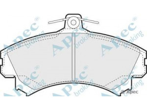 APEC braking PAD1366 stabdžių trinkelių rinkinys, diskinis stabdys 
 Techninės priežiūros dalys -> Papildomas remontas
4544200920