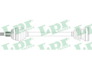 LPR DS14138 kardaninis velenas 
 Ratų pavara -> Kardaninis velenas
1J0407271AH, 1J0407271AM, 1J0407271Q