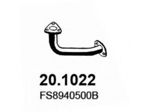 ASSO 20.1022 išleidimo kolektorius 
 Išmetimo sistema -> Išmetimo vamzdžiai
FP2440500C, FS8940500B, FS8940500C