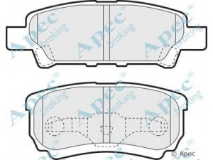 APEC braking PAD1390 stabdžių trinkelių rinkinys, diskinis stabdys 
 Techninės priežiūros dalys -> Papildomas remontas
05191271AB, 5191271AA, 4605A336