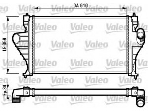 VALEO 816919 tarpinis suslėgto oro aušintuvas, kompresorius 
 Variklis -> Oro tiekimas -> Įkrovos agregatas (turbo/superįkrova) -> Tarpinis suslėgto oro aušintuvas
0384-F1, 384F1, 0384-F1, 384F1