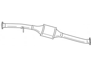 AKS DASIS SG11304 katalizatoriaus keitiklis