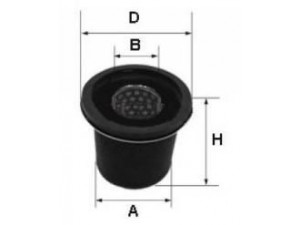 UNIFLUX FILTERS XA287 oro filtras