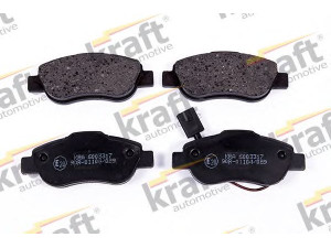 KRAFT AUTOMOTIVE 6003317 stabdžių trinkelių rinkinys, diskinis stabdys 
 Techninės priežiūros dalys -> Papildomas remontas
77364636, 1559697, 9S51-2K021-AA
