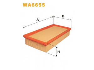 WIX FILTERS WA6655 oro filtras 
 Filtrai -> Oro filtras
13 72 1 702 908, 13721702907, 13721742201