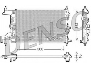 DENSO DRM20094 radiatorius, variklio aušinimas 
 Aušinimo sistema -> Radiatorius/alyvos aušintuvas -> Radiatorius/dalys
1300299, 13281773