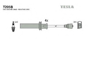 TESLA T205B uždegimo laido komplektas 
 Kibirkšties / kaitinamasis uždegimas -> Uždegimo laidai/jungtys
7733566