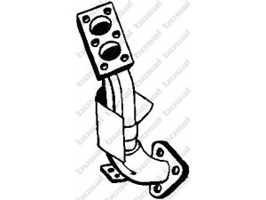 BOSAL 722-205 išleidimo kolektorius 
 Išmetimo sistema -> Išmetimo vamzdžiai
055 253 091 B, 055 253 091 M, 175 253 091