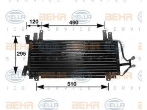 HELLA 8FC 351 035-341 kondensatorius, oro kondicionierius 
 Oro kondicionavimas -> Kondensatorius
77 00 773 790, 77 00 782 518, 77 00 791 009