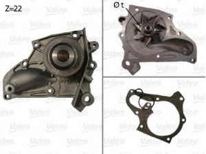 VALEO 506433 vandens siurblys 
 Aušinimo sistema -> Vandens siurblys/tarpiklis -> Vandens siurblys
16100-79105, 16100-79175, 1610079105