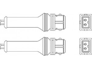 BERU OZH166 lambda jutiklis 
 Variklis -> Variklio elektra
1628 L6, 96 039 269, 1628 L6, 96 039 269