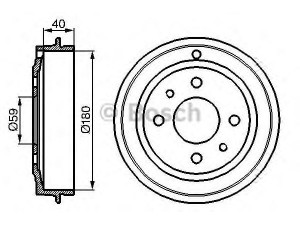 BOSCH 0 986 477 083 stabdžių būgnas 
 Stabdžių sistema -> Būgninis stabdys -> Stabdžių būgnas
7750119, 46819776, 51863509, 51863510