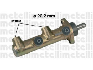 METELLI 05-0238 pagrindinis cilindras, stabdžiai 
 Stabdžių sistema -> Pagrindinis stabdžių cilindras
4601.D0, 9946048, 4601.D0
