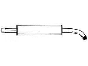 AKS DASIS SG22420 vidurinis duslintuvas