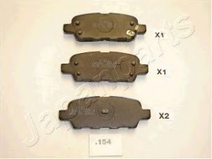 JAPANPARTS PP-154AF stabdžių trinkelių rinkinys, diskinis stabdys 
 Techninės priežiūros dalys -> Papildomas remontas
44060-8H385, AY060-NS048, AY060-NS053