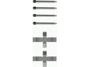 MINTEX MBA1076 priedų komplektas, diskinių stabdžių trinkelės 
 Stabdžių sistema -> Diskinis stabdys -> Stabdžių dalys/priedai