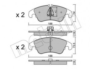 METELLI 22-0775-6 stabdžių trinkelių rinkinys, diskinis stabdys 
 Techninės priežiūros dalys -> Papildomas remontas
1551486, 1567730, 1577447, 1675380