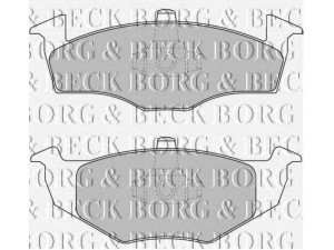 BORG & BECK BBP1691 stabdžių trinkelių rinkinys, diskinis stabdys 
 Techninės priežiūros dalys -> Papildomas remontas
1H0615105E, 1H0615106E, 1H0698151B