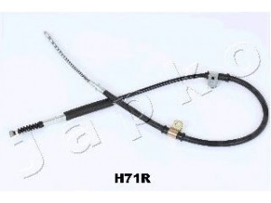 JAPKO 131H71R trosas, stovėjimo stabdys 
 Stabdžių sistema -> Valdymo svirtys/trosai
597703A000, 597703A000