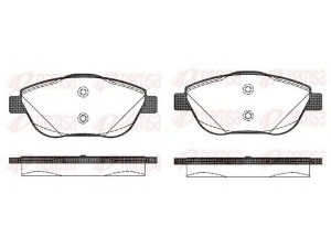 METZGER 1392.10 stabdžių trinkelių rinkinys, diskinis stabdys 
 Techninės priežiūros dalys -> Papildomas remontas
1607083180